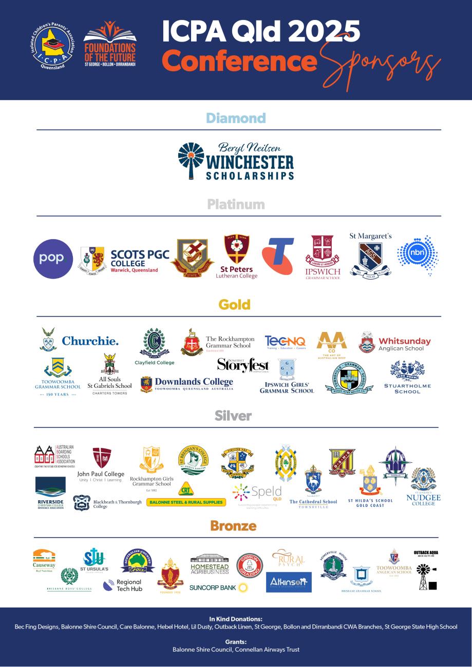 Conference Sponsors