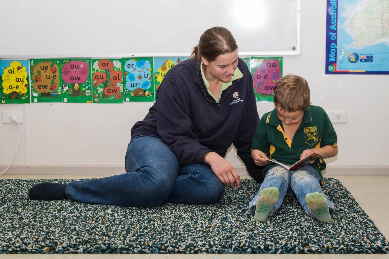 Child reading