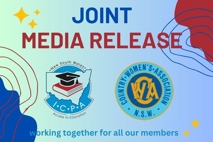 Joint Media Release ICPA-NSW and CWA of NSW