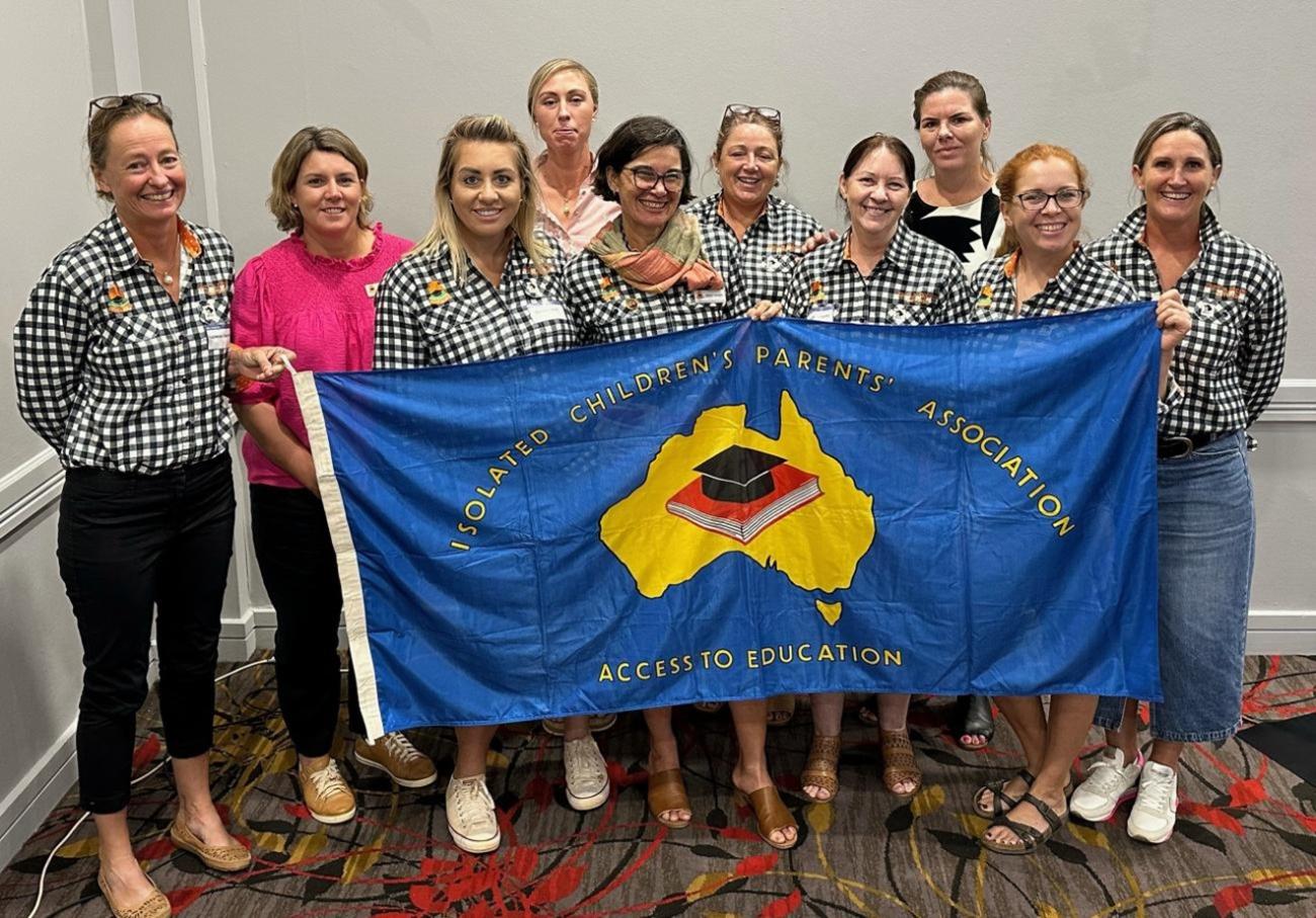 NT group of women with flag