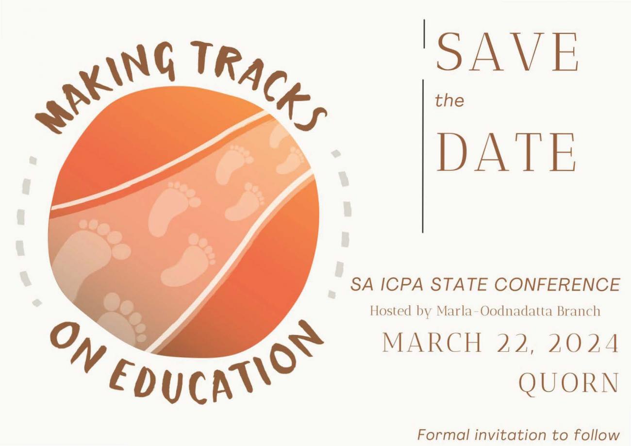 Save the Date 2024 SA ICPA State Conference ICPA