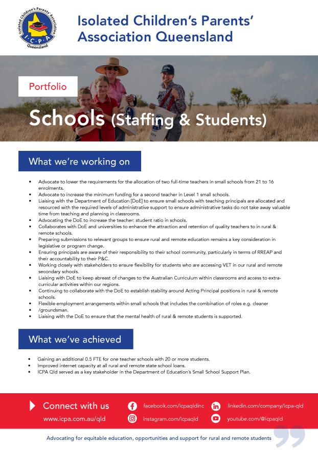 Schools - Students & Staffing