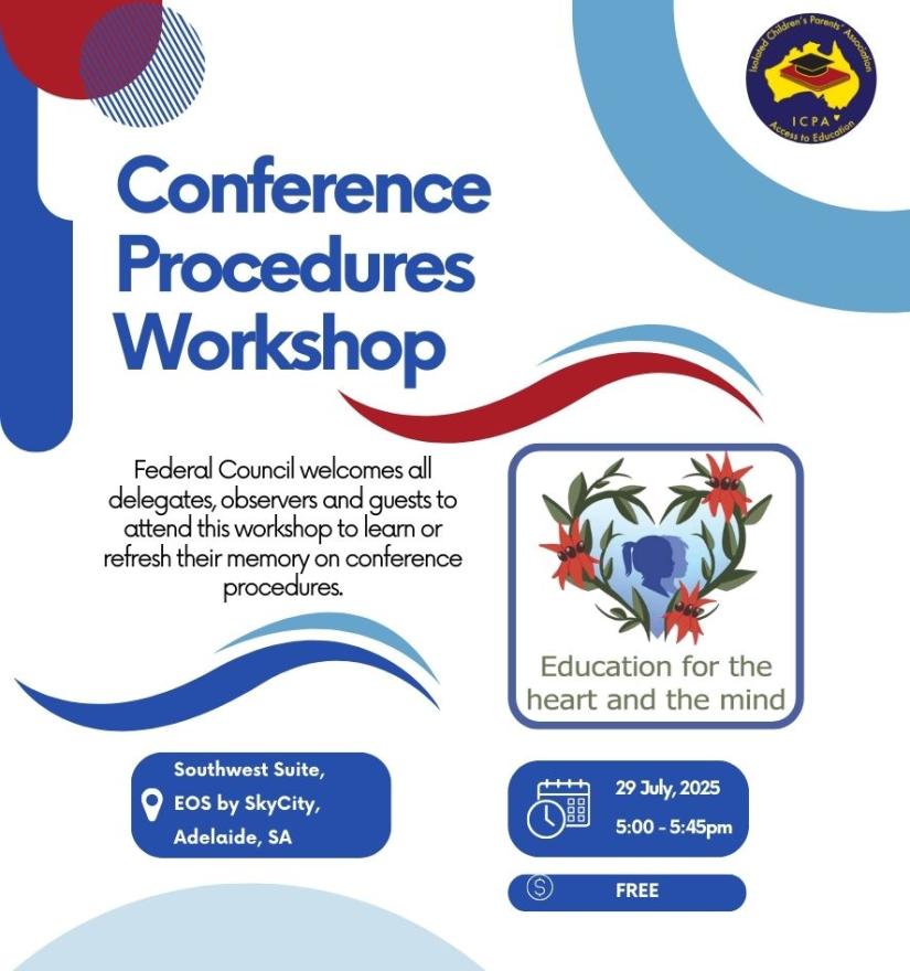 Conference Procedures Workshop