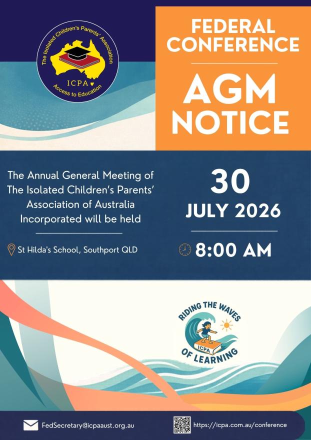 ICPA Federal Conference AGM Notice