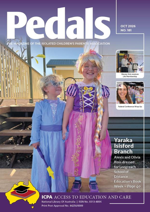 Pedals cover October 2026