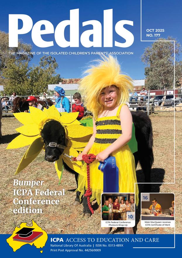 Pedals front cover October 25