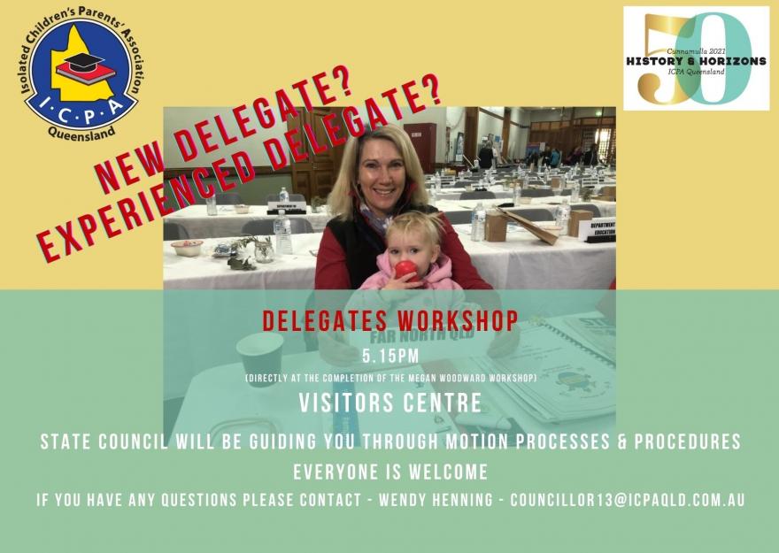 delegate workshop