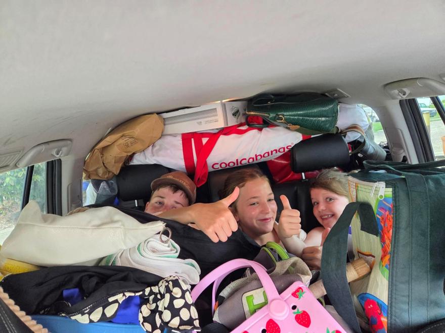Car trips to Boarding school