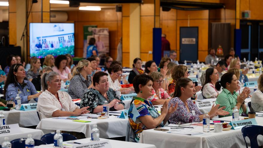 Conference floor