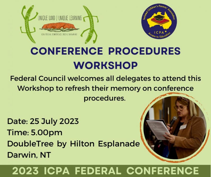 Conference Procedures Workshop
