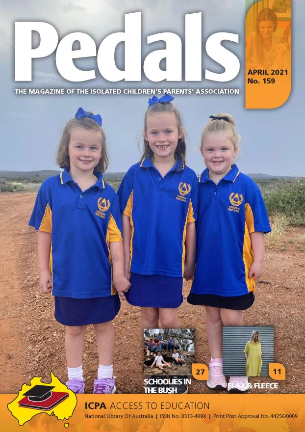 Pedals April 2020 cover