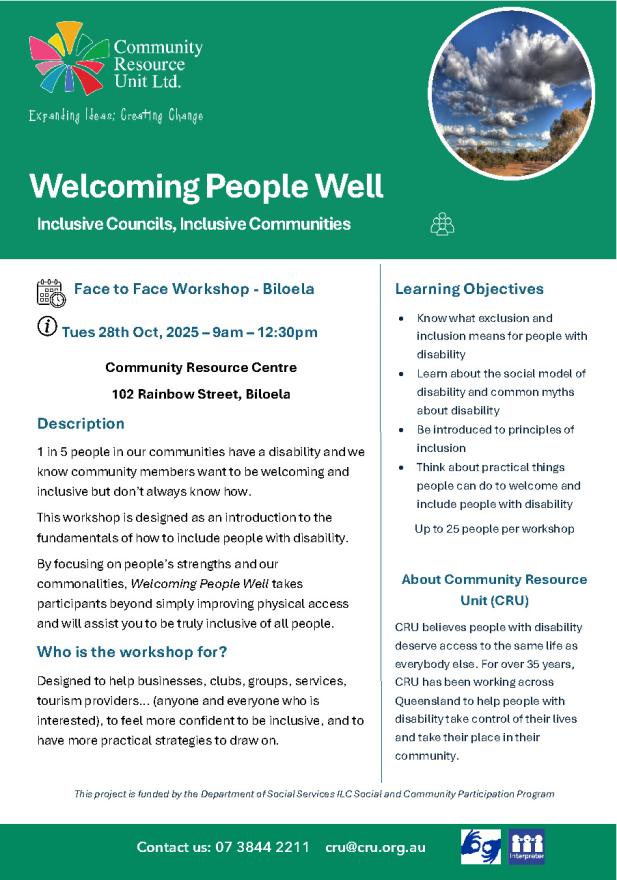 Welcoming People Well