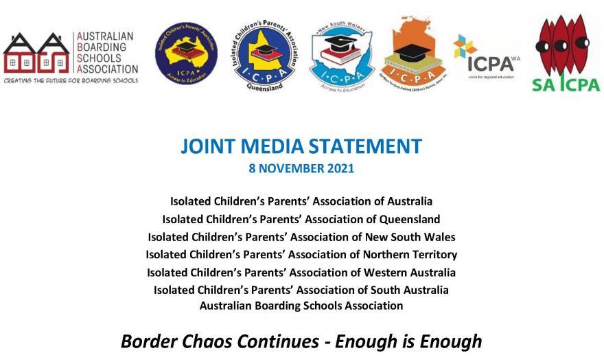 Joint Media Statement
