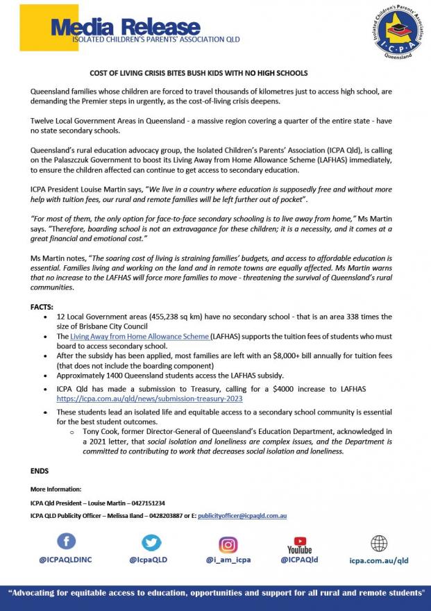 Media Release