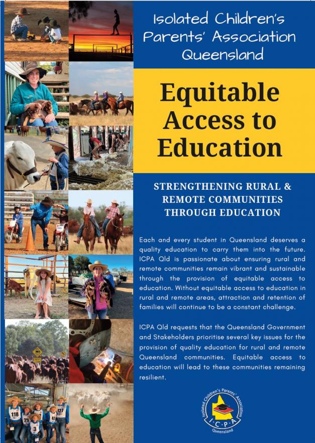 front cover showing text and pictures of children