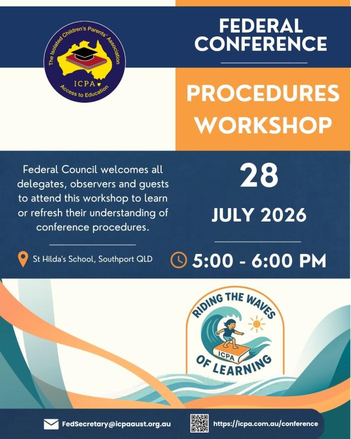 Conference Procedure Workshop