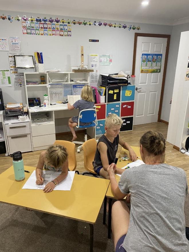 Distance Education classroom