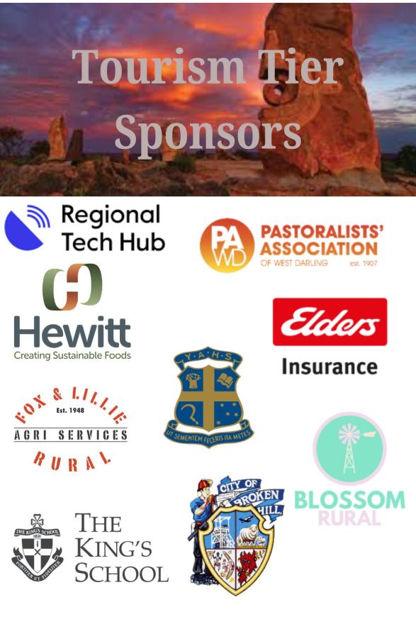 Tourism Tier Sponsors