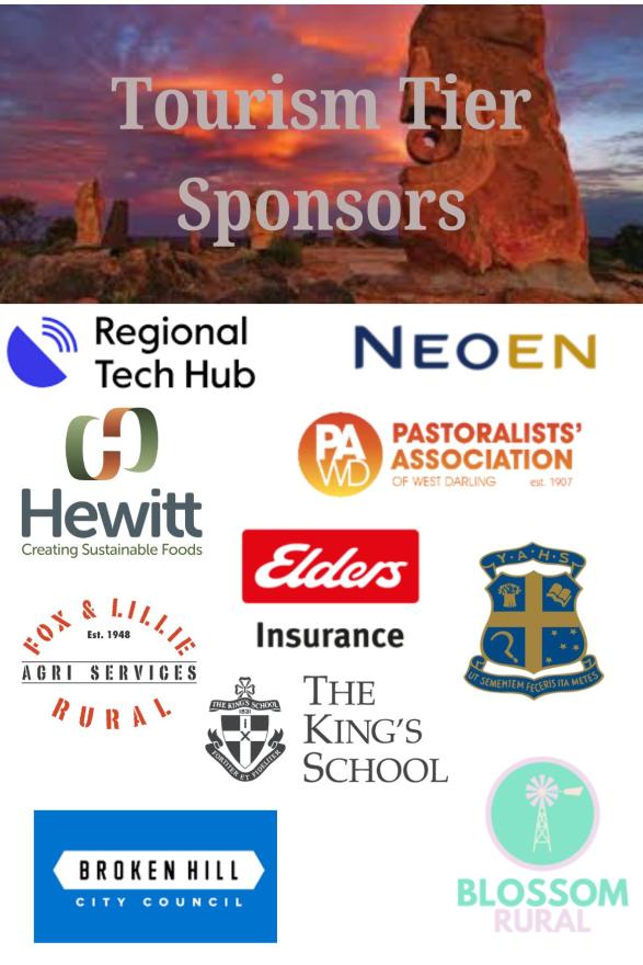 Tourism Tier Sponsors