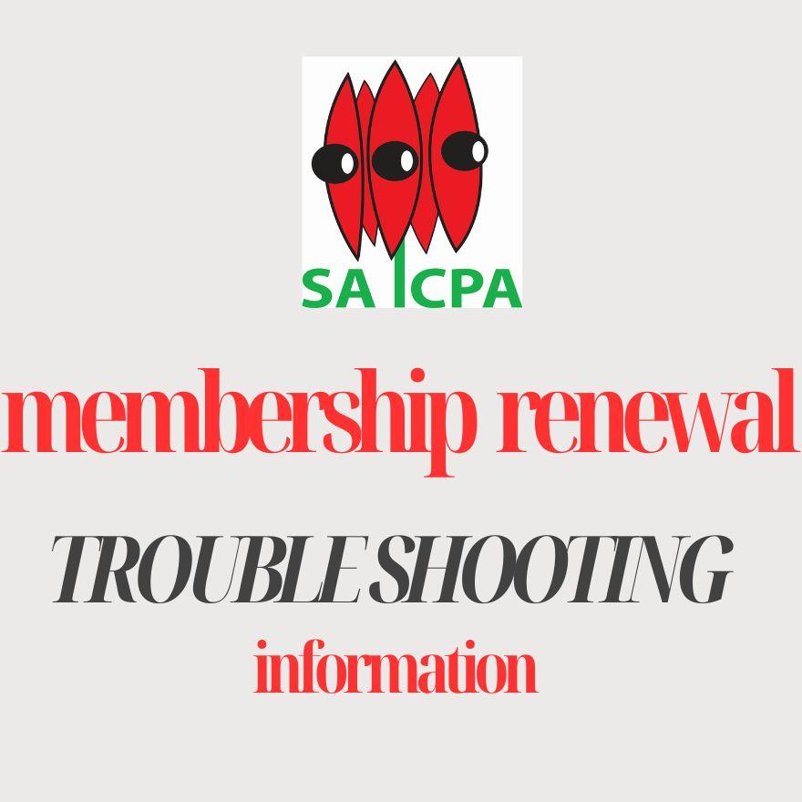 TROUBLE SHOOTING INFORMATION