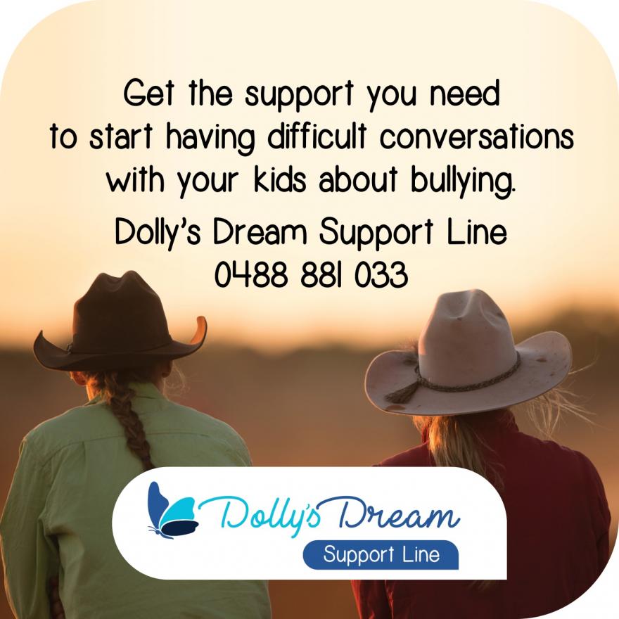 Dolly's Dream support line