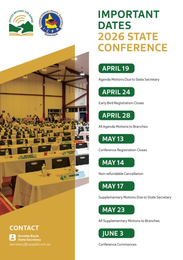 Conference Dates