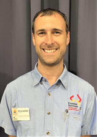 ICPA NT Alice Springs Branch Grants Officer, Benjamin Quilliam