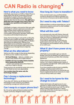 CAN Radio Fact Sheet
