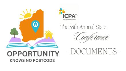 Conference Documents