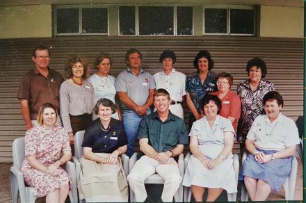 A photo of a group of ICPA past councillors